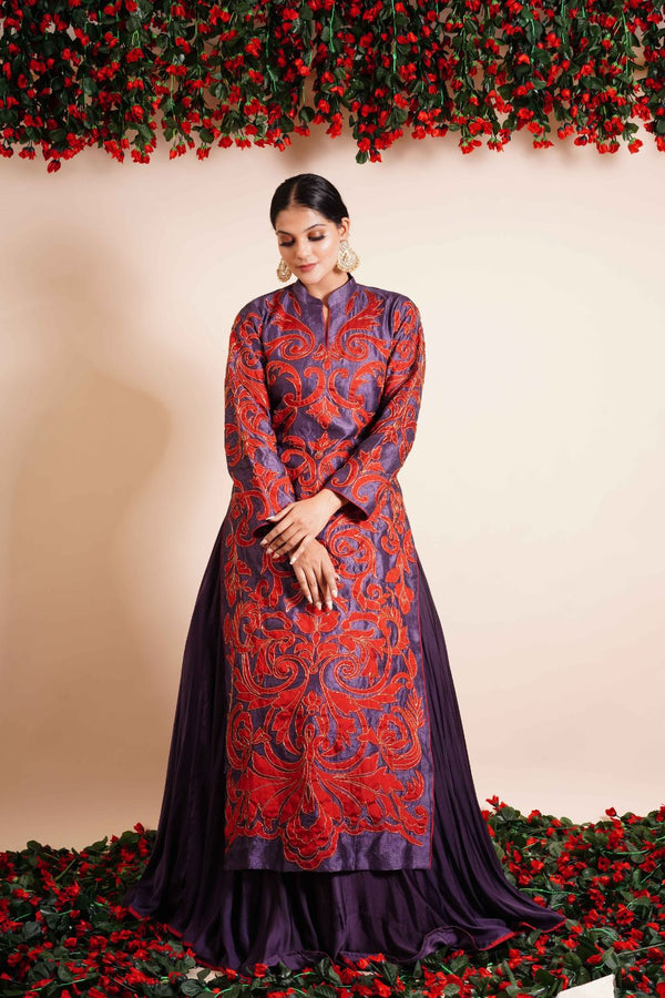 2 Piece Hand Embroidered Kurta Set