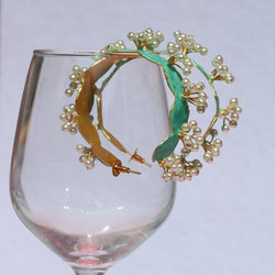 Brass  Earring.