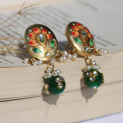 Brass Earring