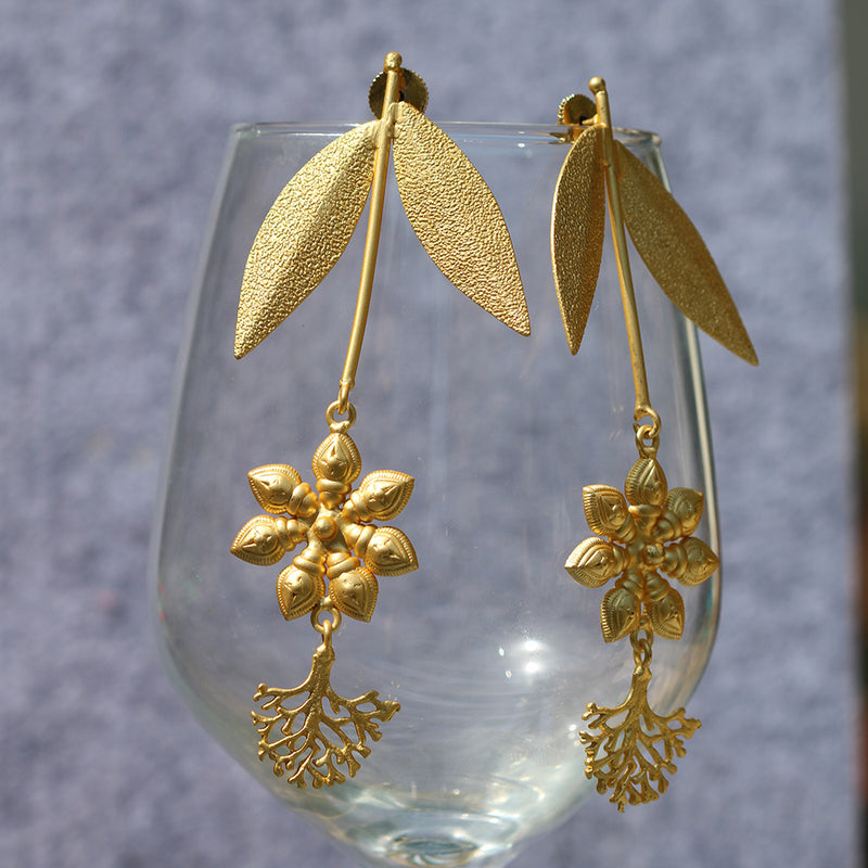 Brass Earring