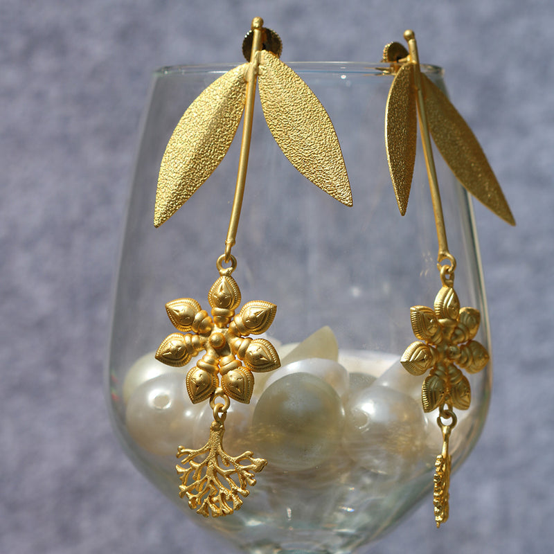 Brass Earring