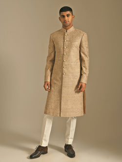 Hand Embroidered Sherwani Set