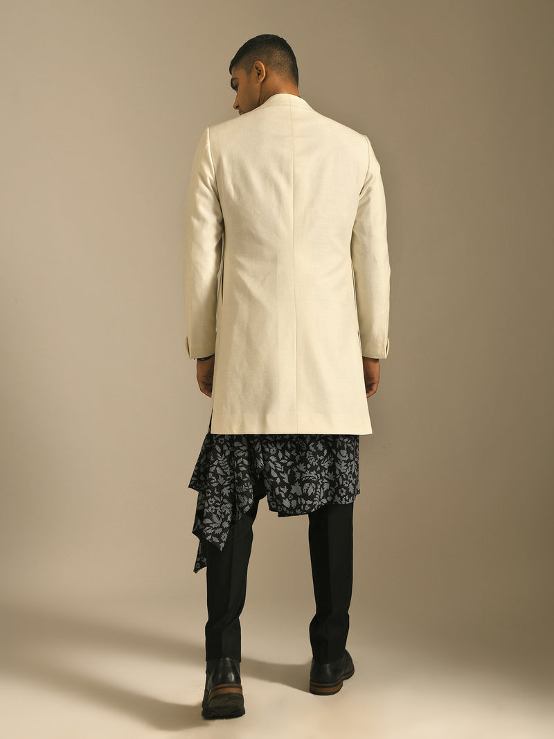 Pintucked Sherwani