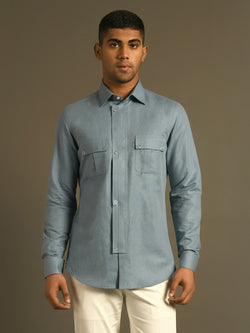 Snap Placket Shirt