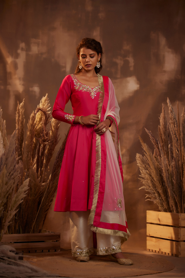 Zehra short anarkali