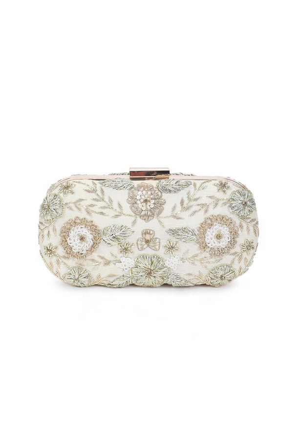 Angelic gold clutch