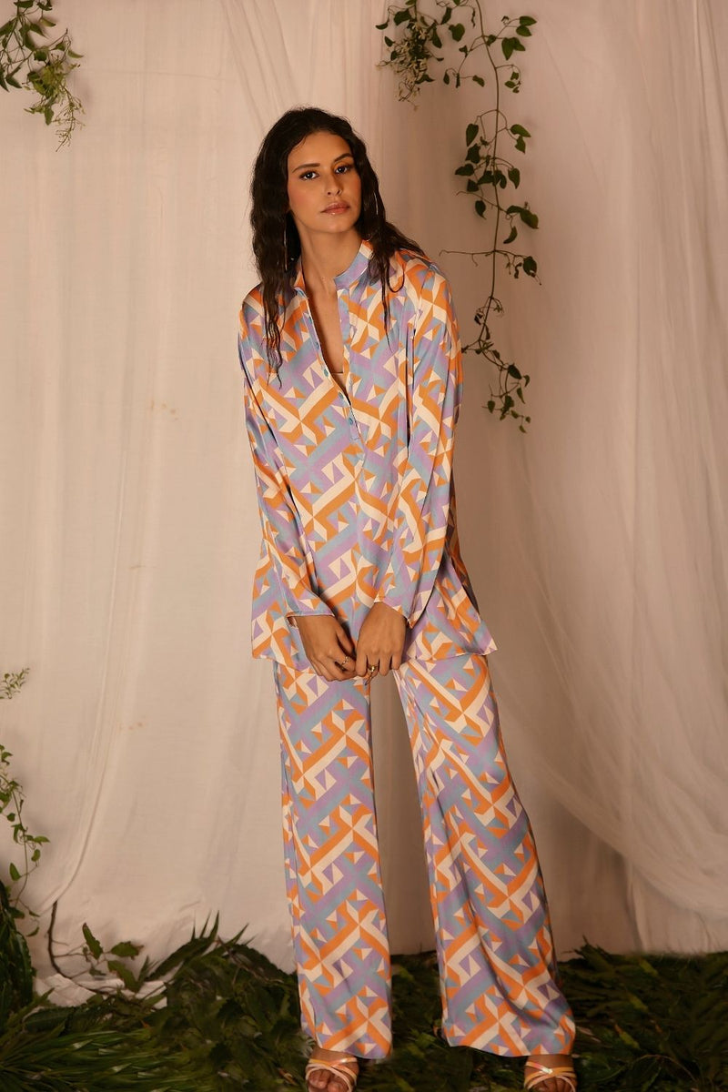 Printed Kurta with Pants