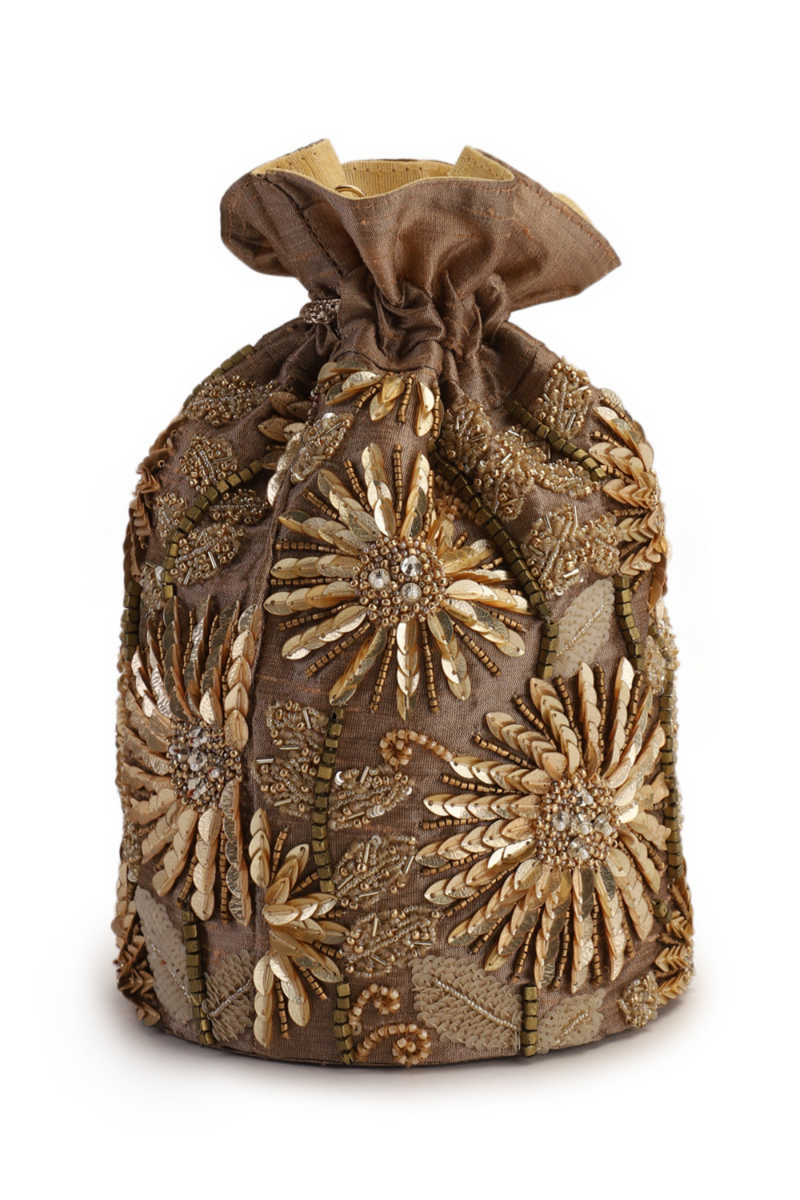 Kaapi flower potli bag