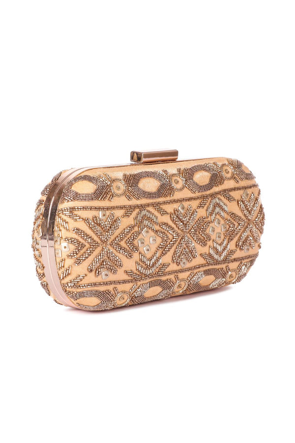 Geo bold clutch