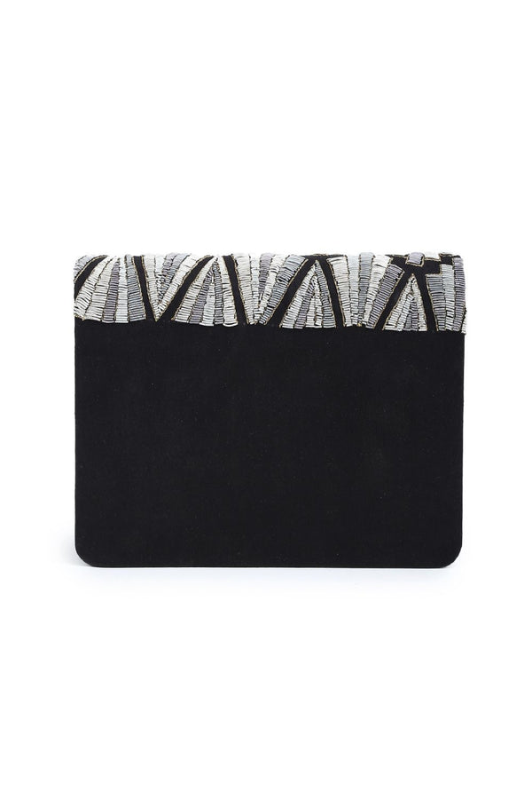 50 shades of silver clutch