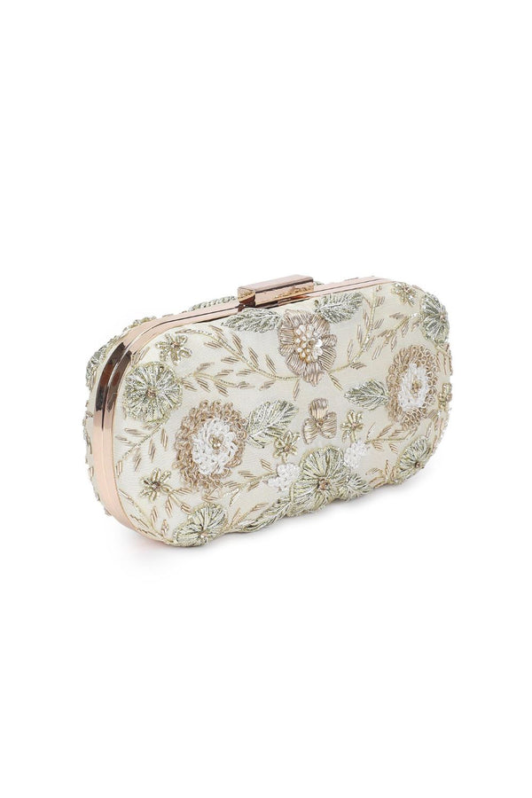 Angelic gold clutch
