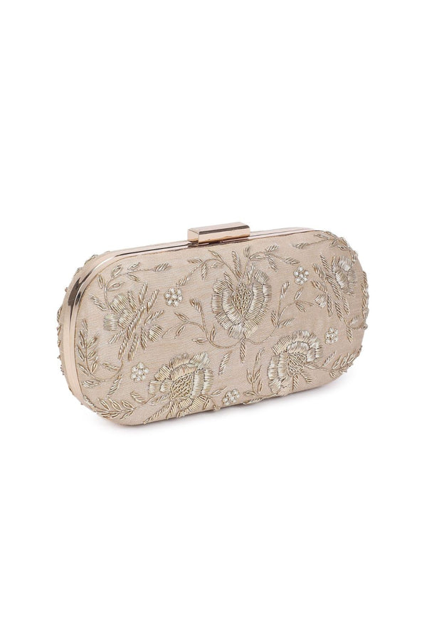 Golden bride clutch