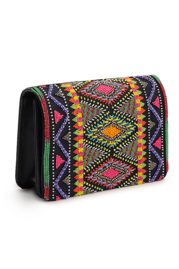 Beaded hawaii clutch