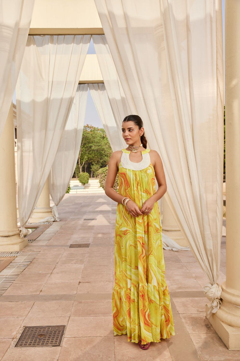 Yellow Maxi Dress