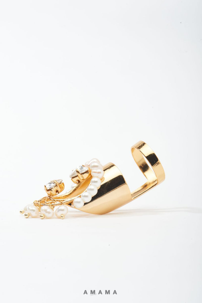 Aquila Claw Ring in Gold