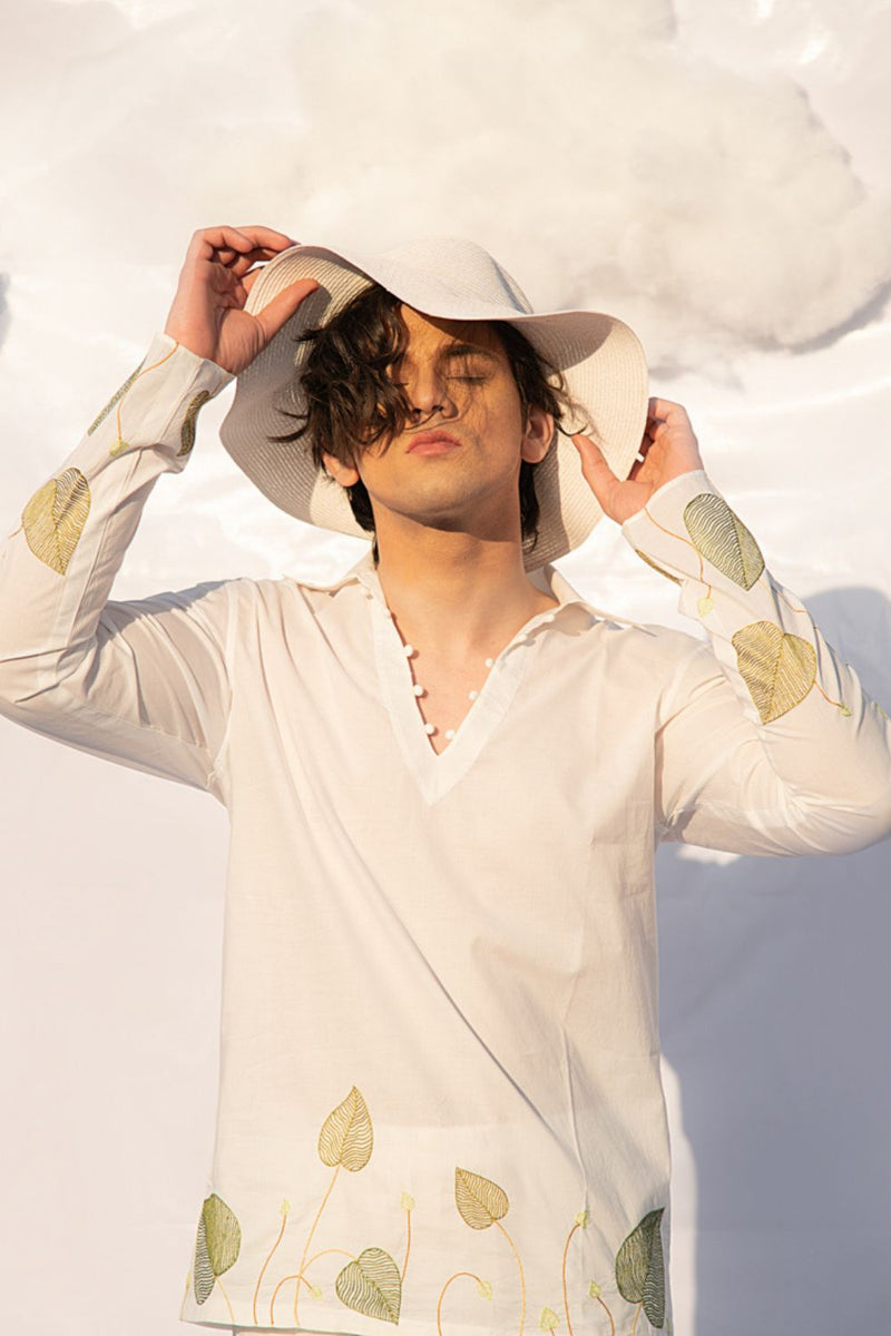BETEL LEAF LINE SHIRT