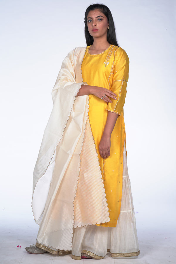 Yellow Kurta Set