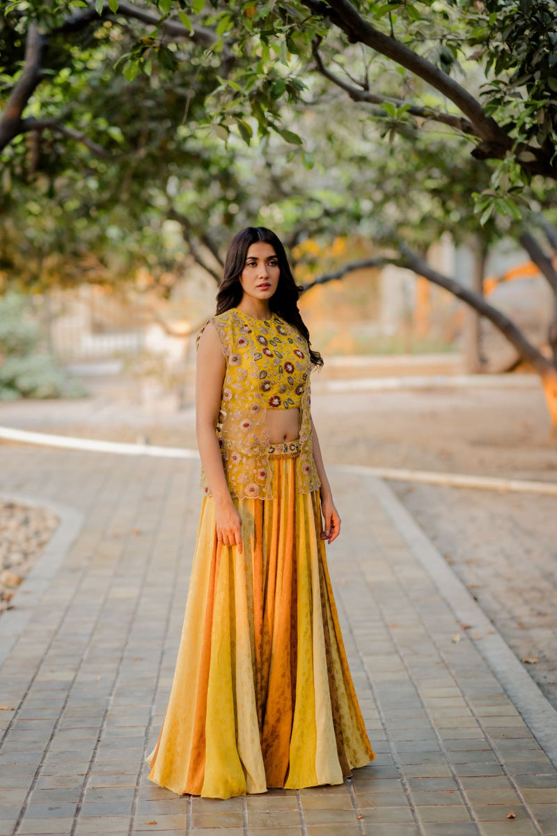 Yellow Kali Skirt