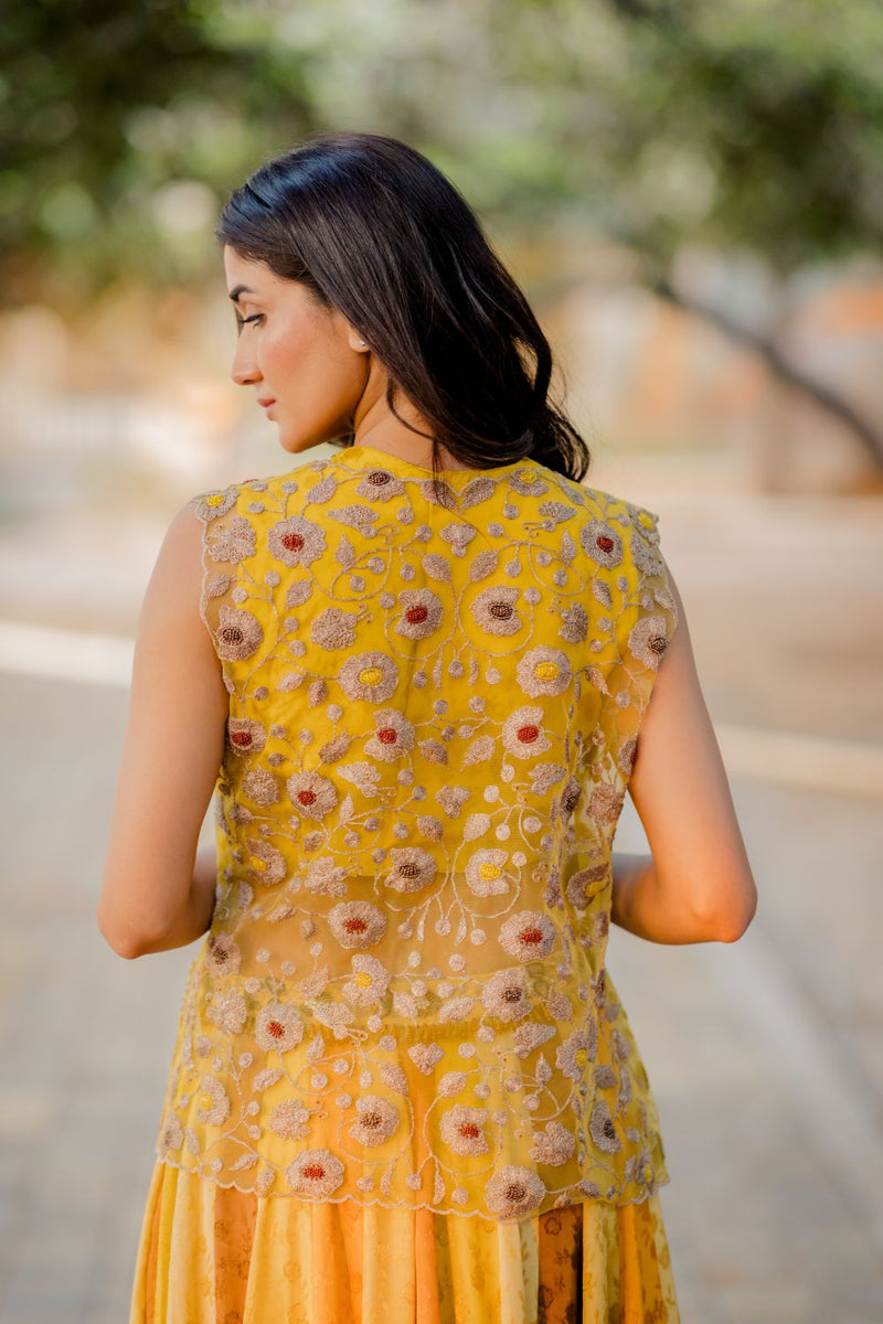 Yellow Kali Skirt