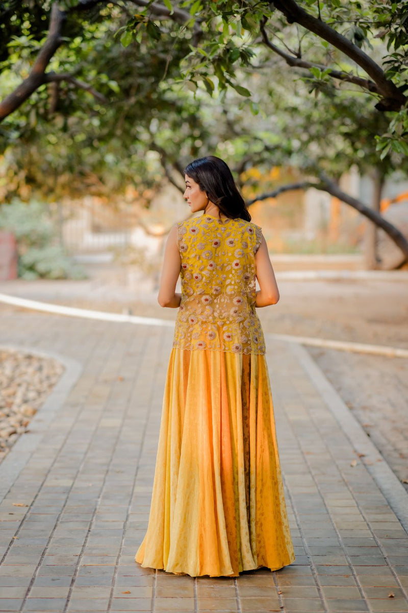 Yellow Kali Skirt