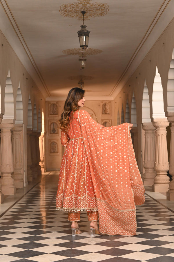 Majhi Anarkali With Majhi Pants