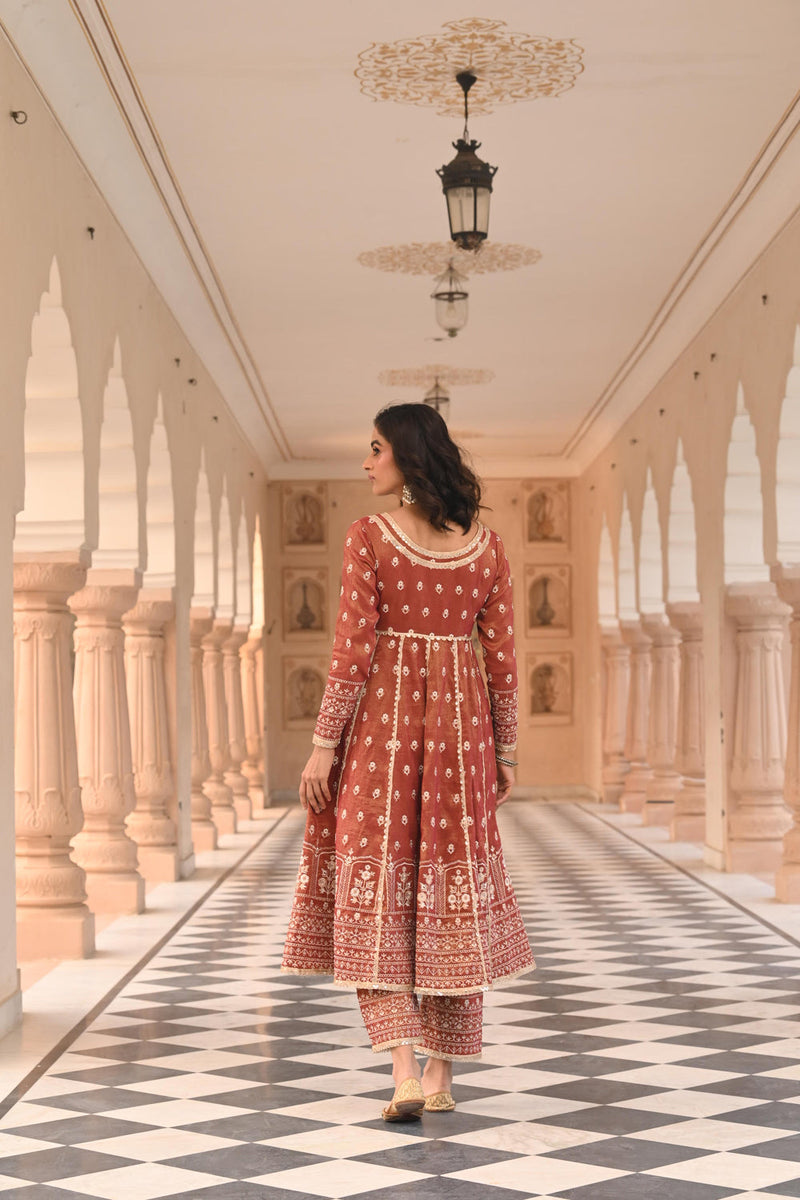 Mastani Anarkali With Mastani Pants