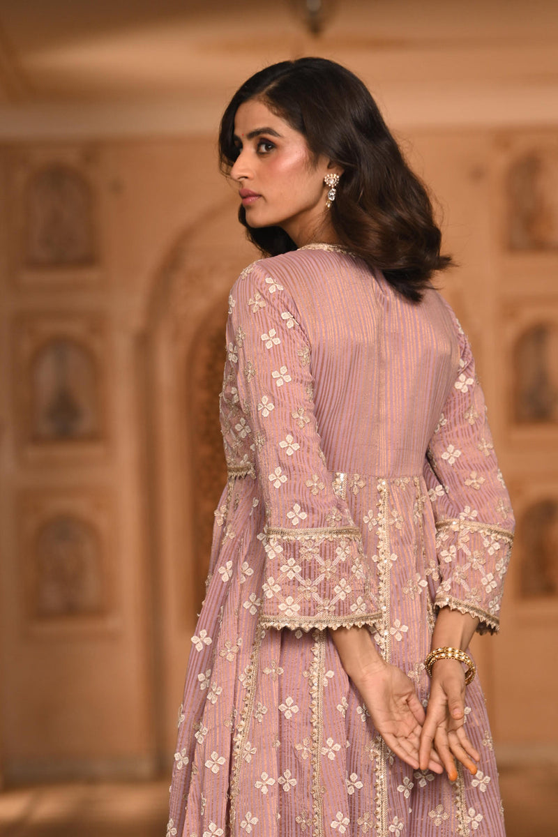 Bhumbro Anarkali With Bhumbro Pants