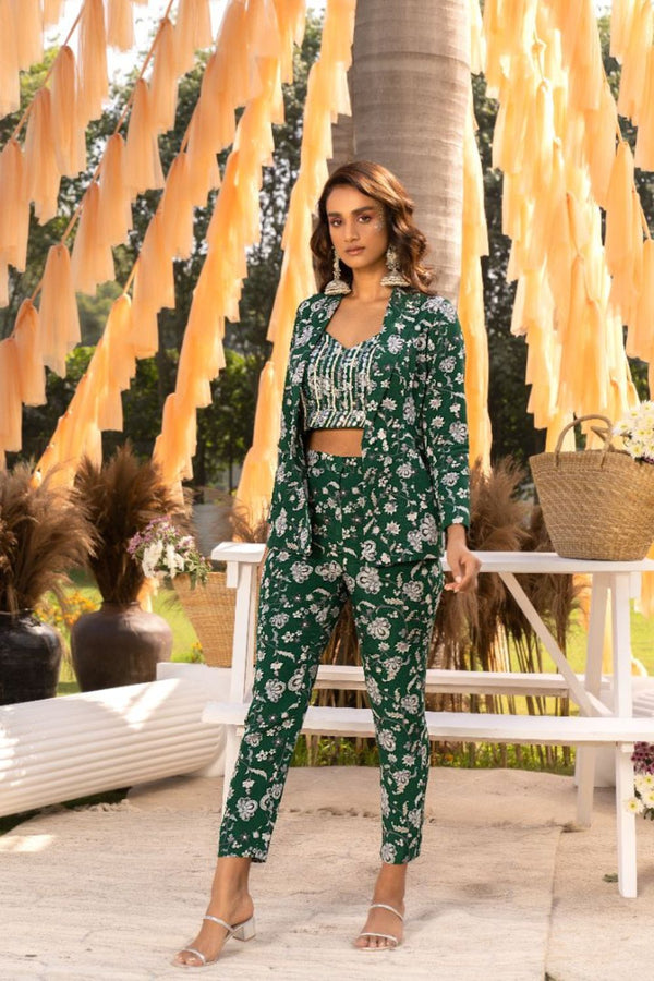 Bootle Printed Pant Suit Set
