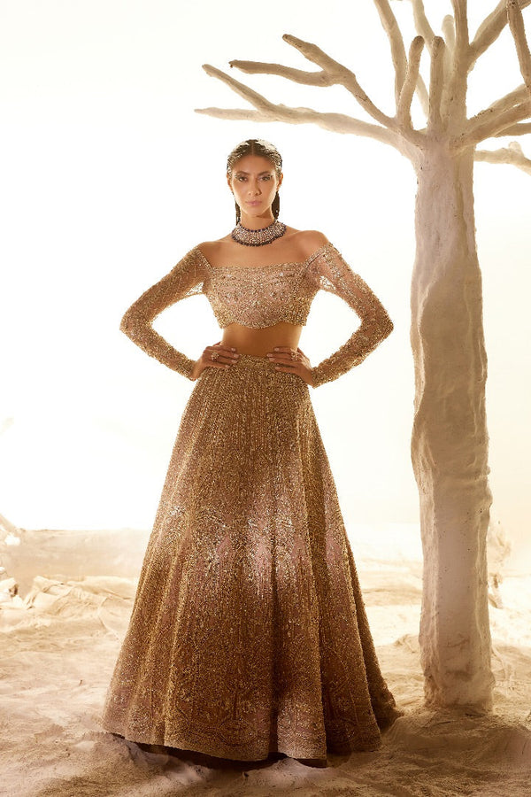 moor arch lehenga