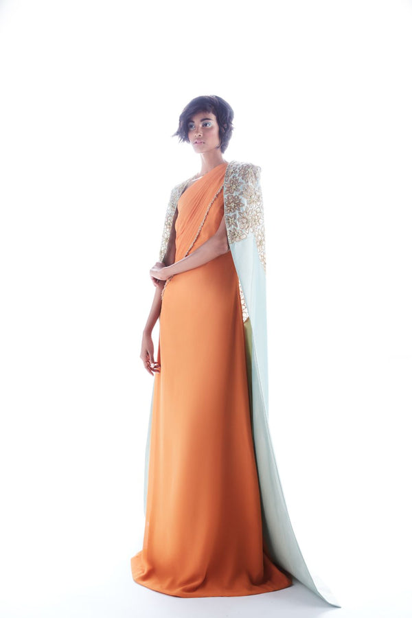 Deccan Draped Gown