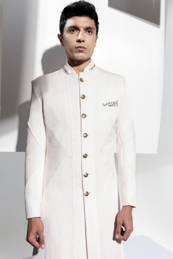 PLEATES SHERWANI