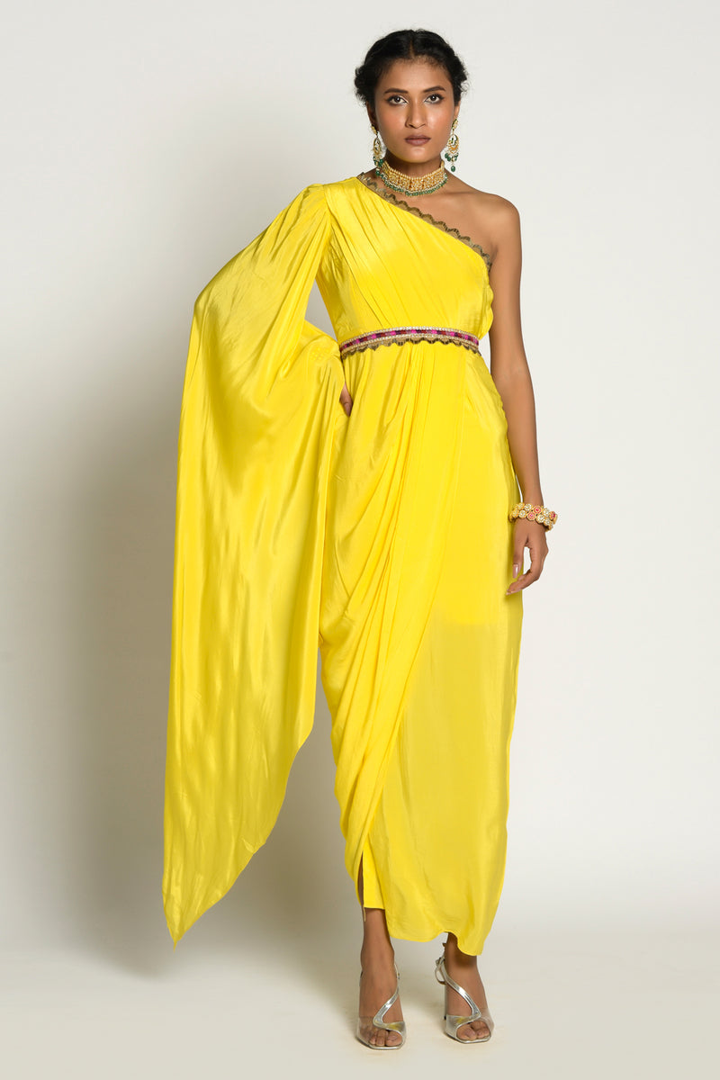 Amber Drape Dress