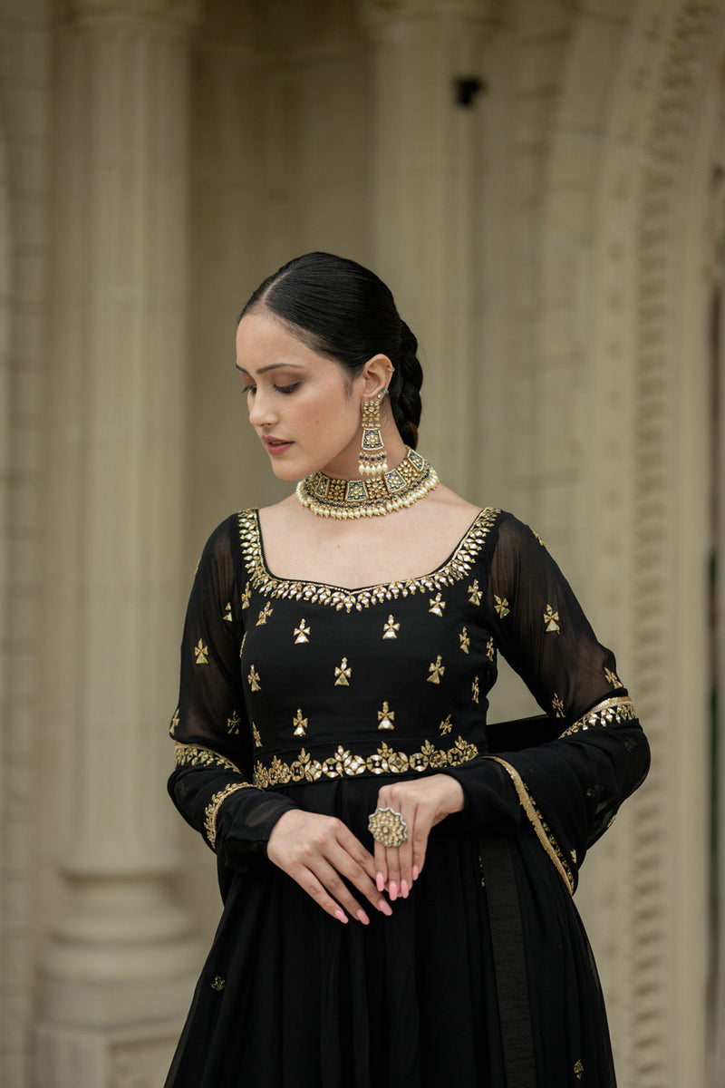 Black Anarkali