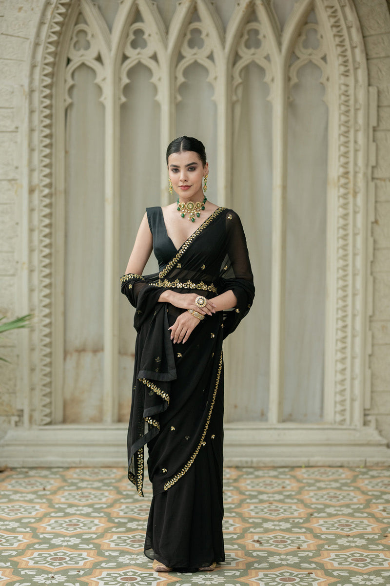 Black Saree