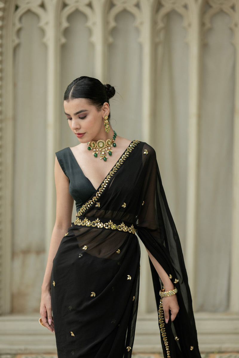 Black Saree