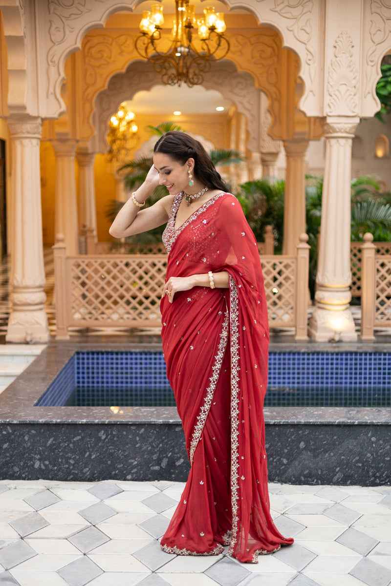 Gajjri Saree Set