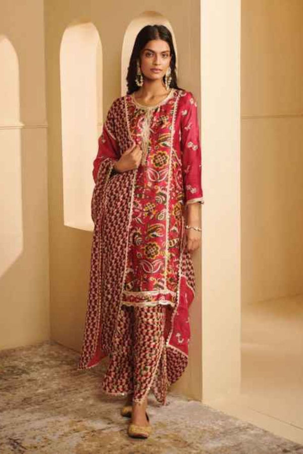 Kenna Kurta With Kenna Pants
