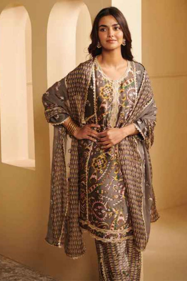Kenna Kurta With Kenna Pants