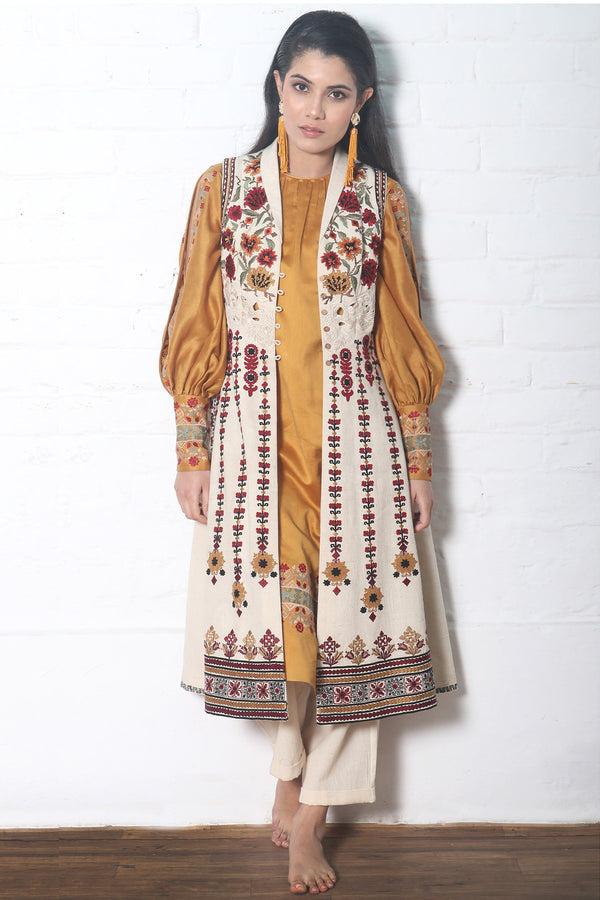 IVORY KALIDAR JACKET