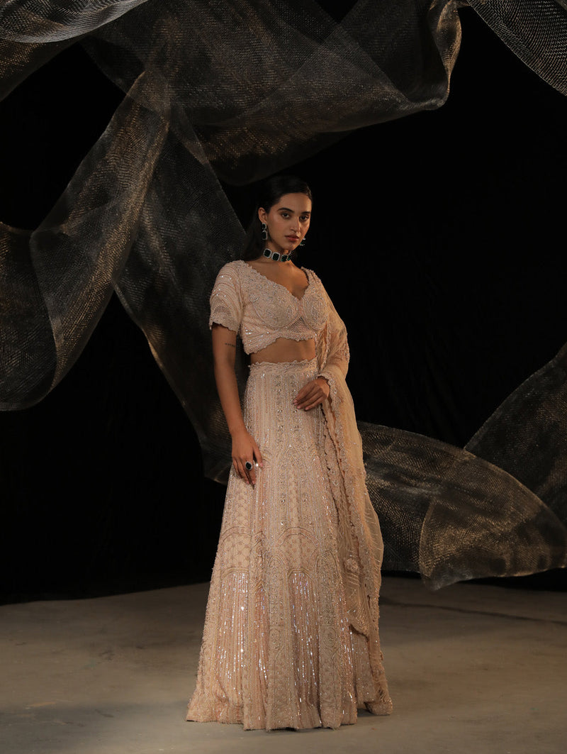 Rose Gold Lehenga