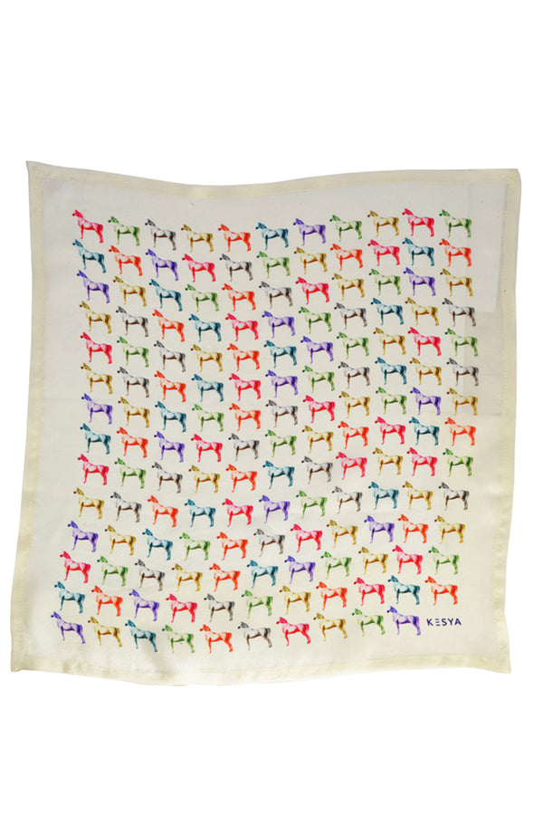 Horse Pocket Square