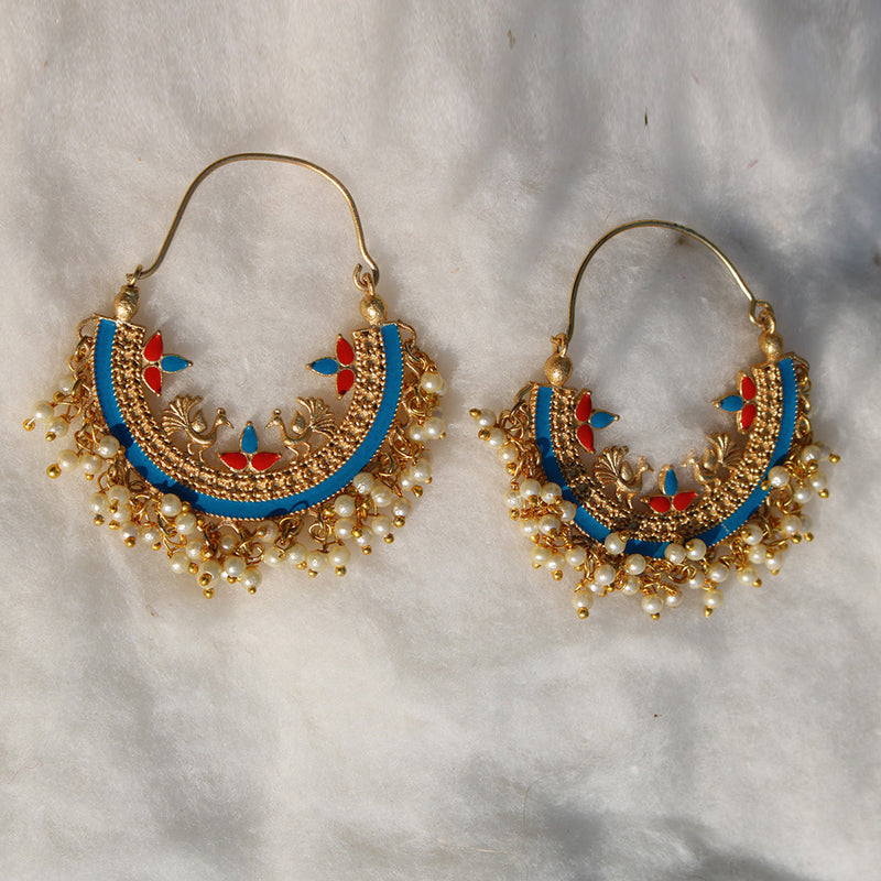 Brass Earring