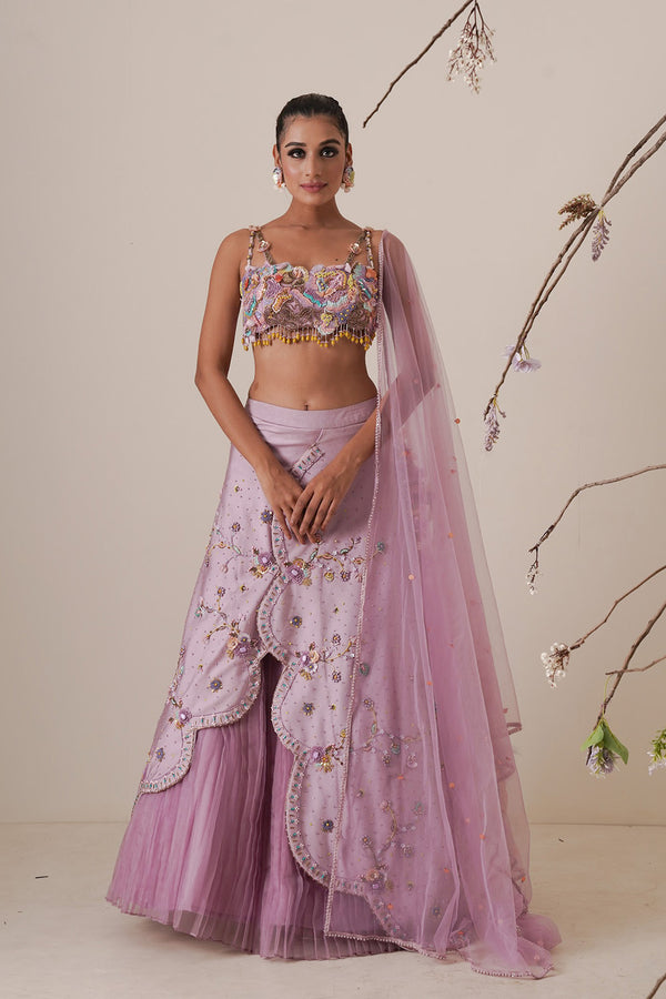 Lavender Lehenga