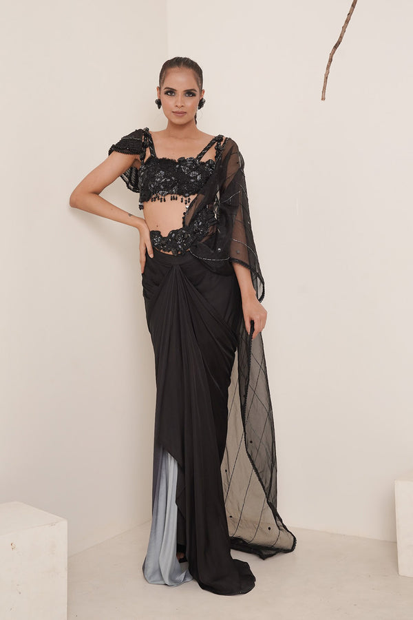 Black Saree