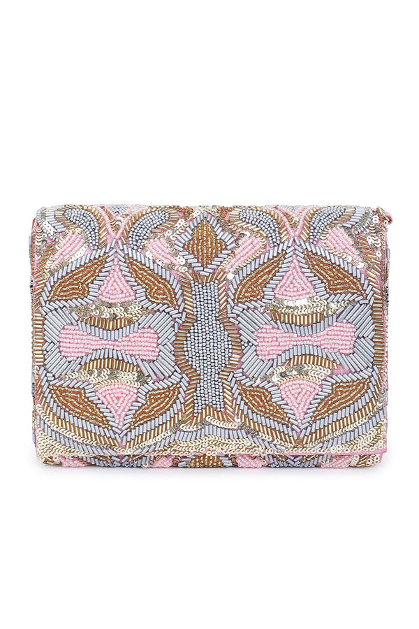 Perfectly pink clutch