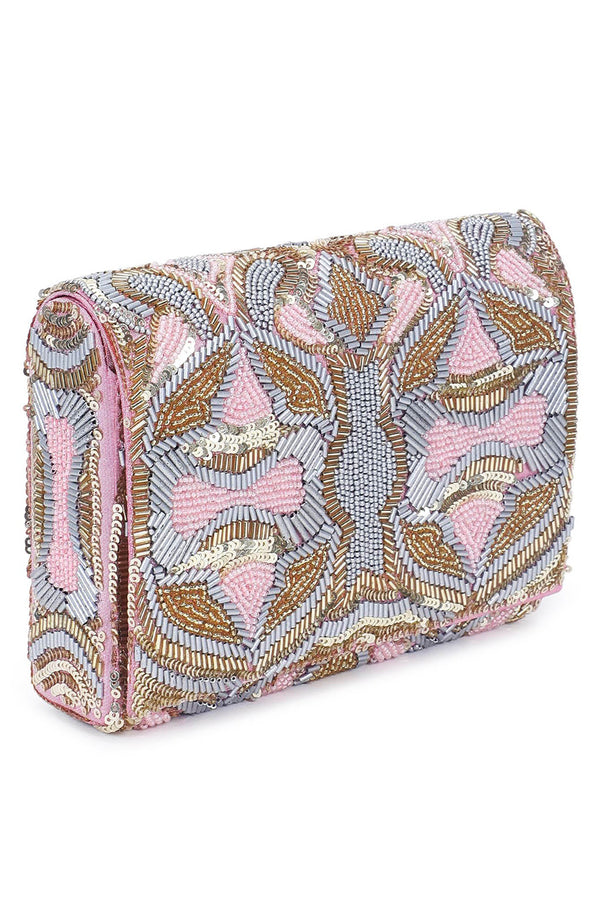 Perfectly pink clutch