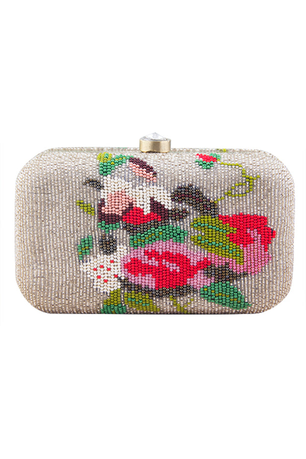 Beaded clutch