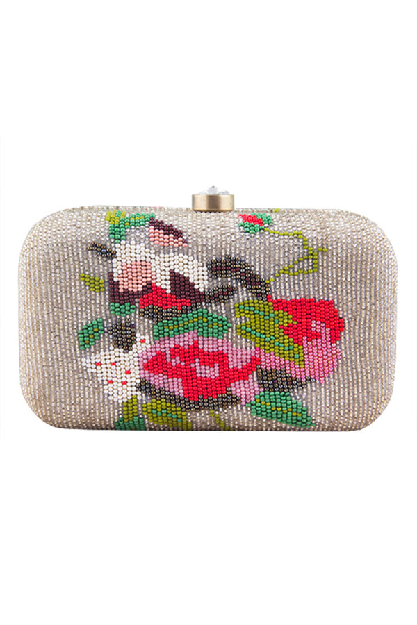 Beaded clutch