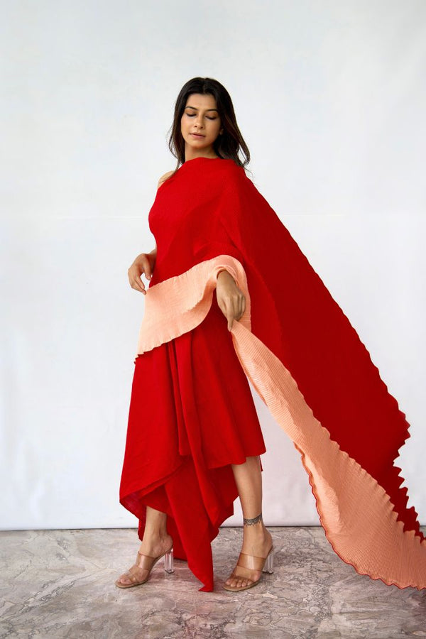 Toasted Peach Saree