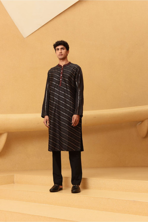 Thor diagonal line kurta